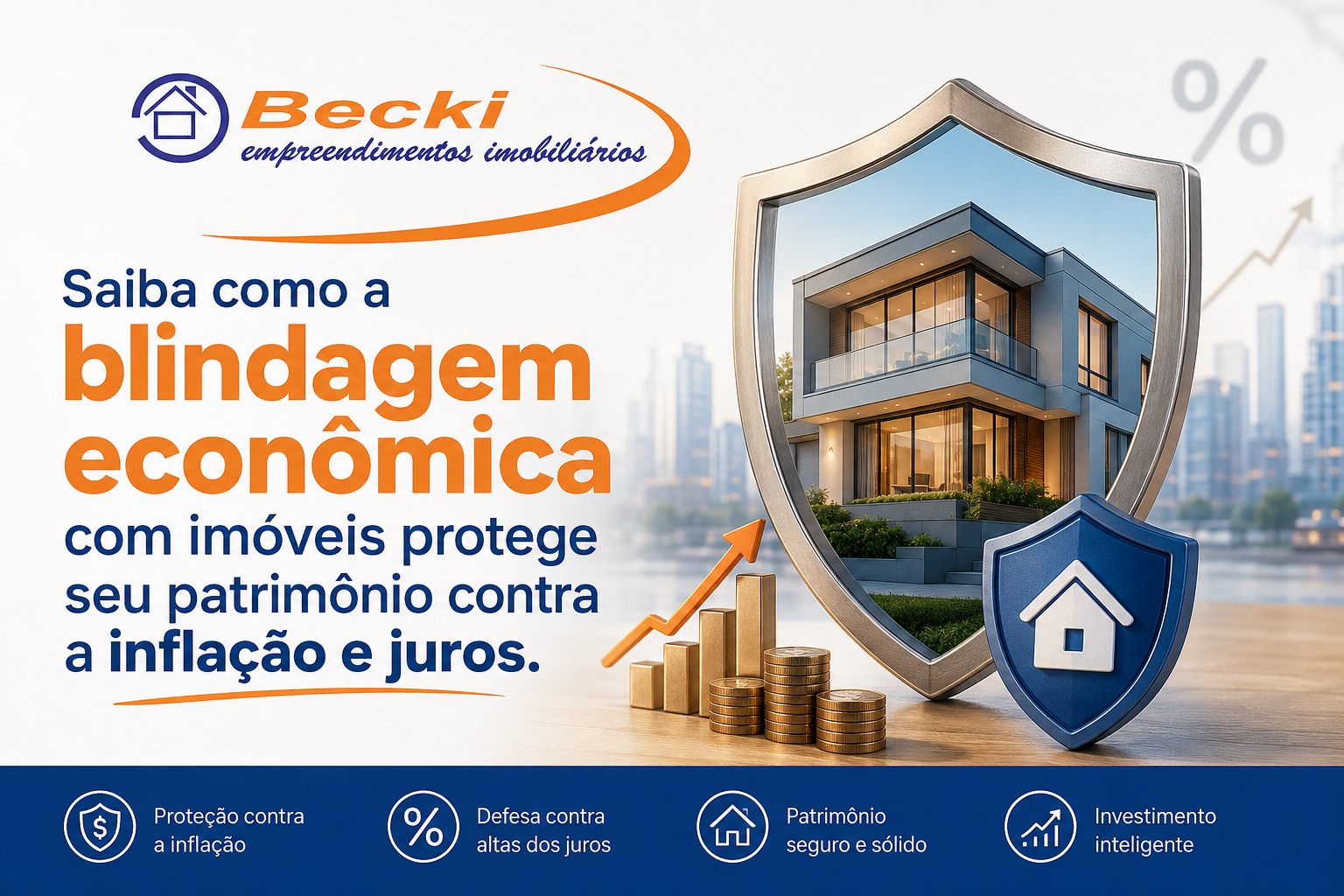 Blindagem Econômica com Imóveis em Joinville: Proteger e Rentabilizar Patrimônio